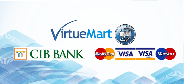 Bankkártyás fizetés VirtueMart CIB