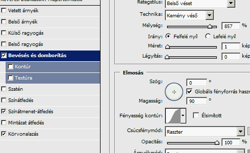 Gomb körvonala