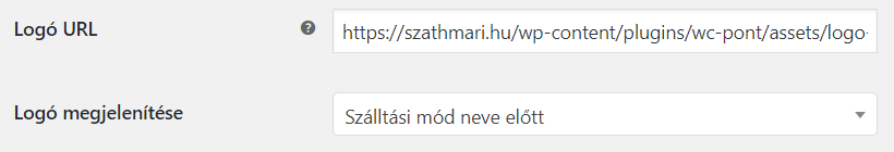 Logó a szállítási mód nevében